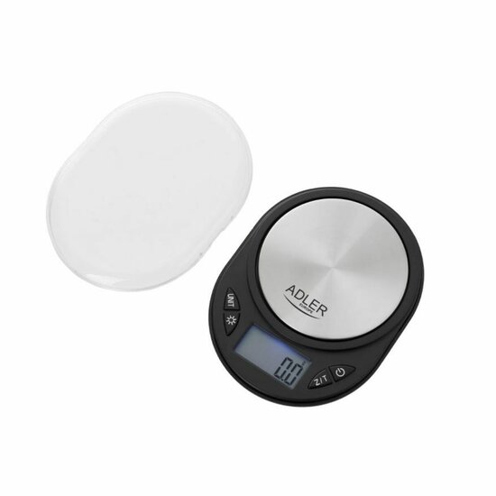 Keukenweegschaal Adler AD 3162 Zwart 750 g 2