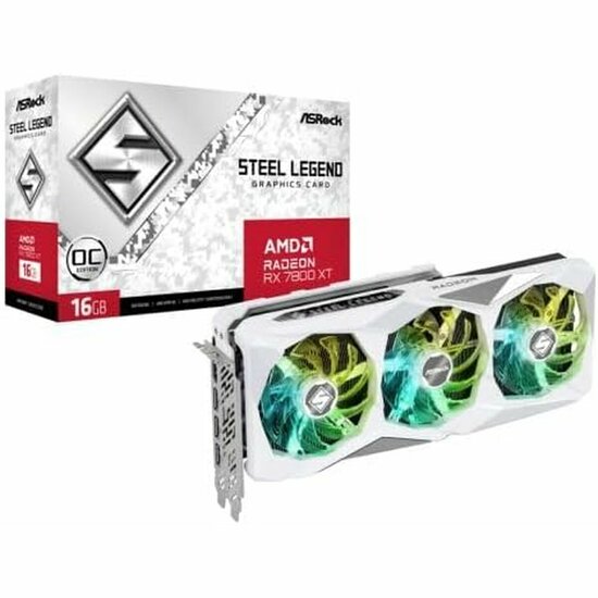 Videokaart ASRock RX7800XT SL 16GO AMD AMD RADEON RX 7800 XT 16 GB GDDR6 1