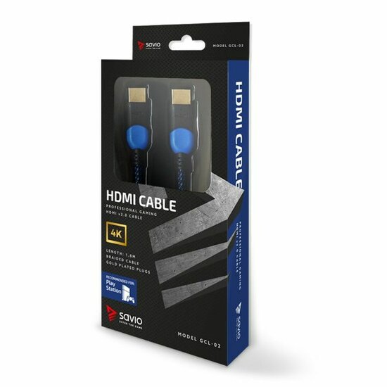 HDMI-Kabel Savio GCL-02 1,8 m 2