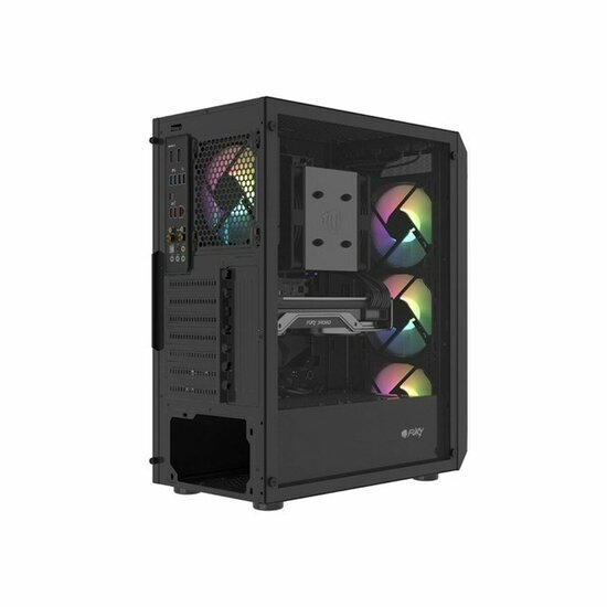 ATX Semi-toren BehuizingFury NFO-2154 Zwart 3
