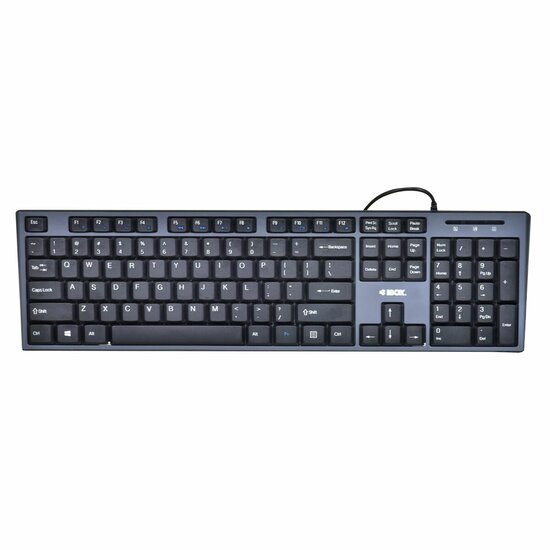 Toetsenbord en muis Ibox IKMS606 Qwerty US Zwart QWERTY 2