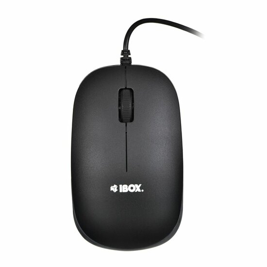 Toetsenbord en muis Ibox IKMS606 Qwerty US Zwart QWERTY 3
