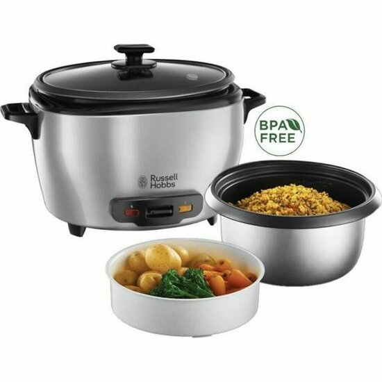 Rijstkoker Russell Hobbs 23570-56 Maxicook Staal Roestvrij staal 700 W 5 L 1