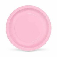 Bordenset Algon Wegwerp Karton 20 cm Roze 10 Onderdelen (36 Stuks) 2