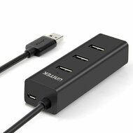USB-HUB 4 Poorten Unitek Y-3089 Zwart 4