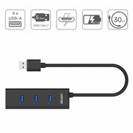 USB-HUB 4 Poorten Unitek Y-3089 Zwart 7