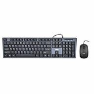 Toetsenbord en muis Ibox IKMS606 Qwerty US Zwart QWERTY 1
